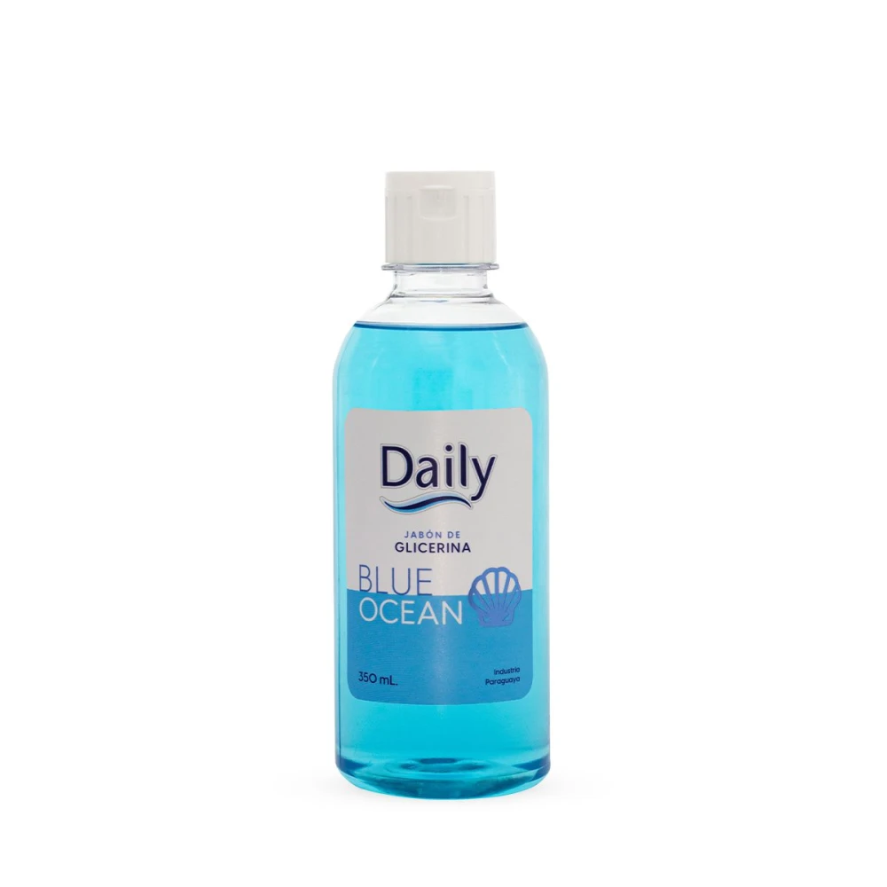 DAILY JABON LIQ. BLUE RPTO 350 ML UNID.