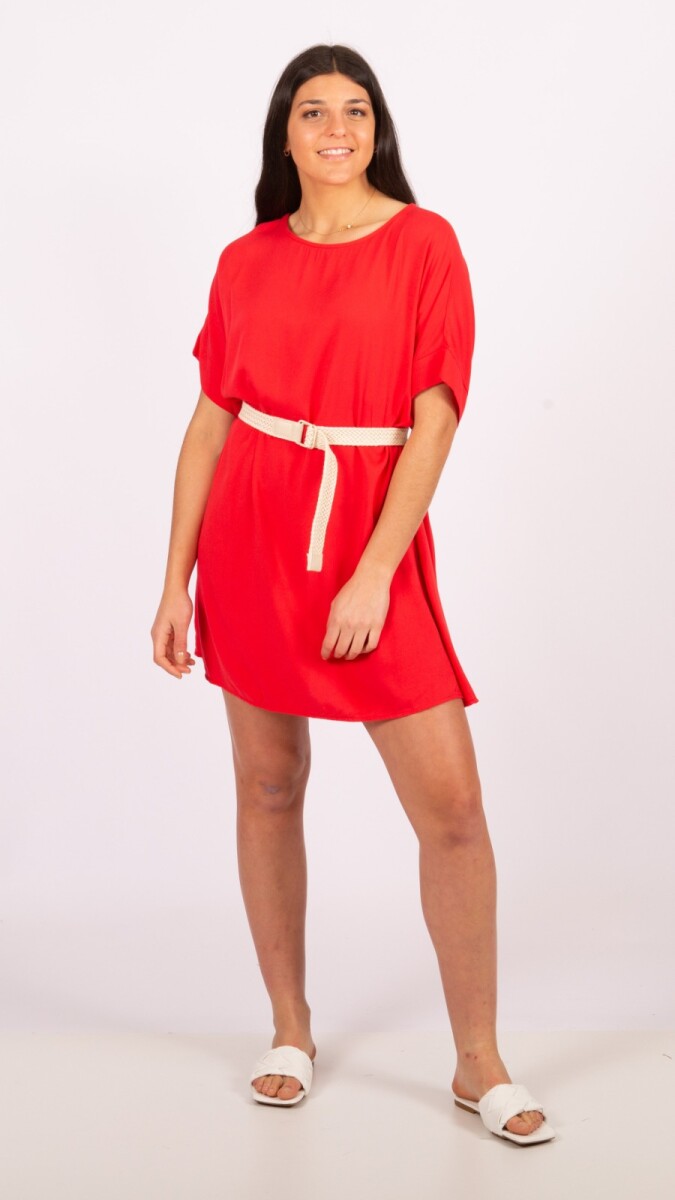 Vestido Marisa - Rojo 