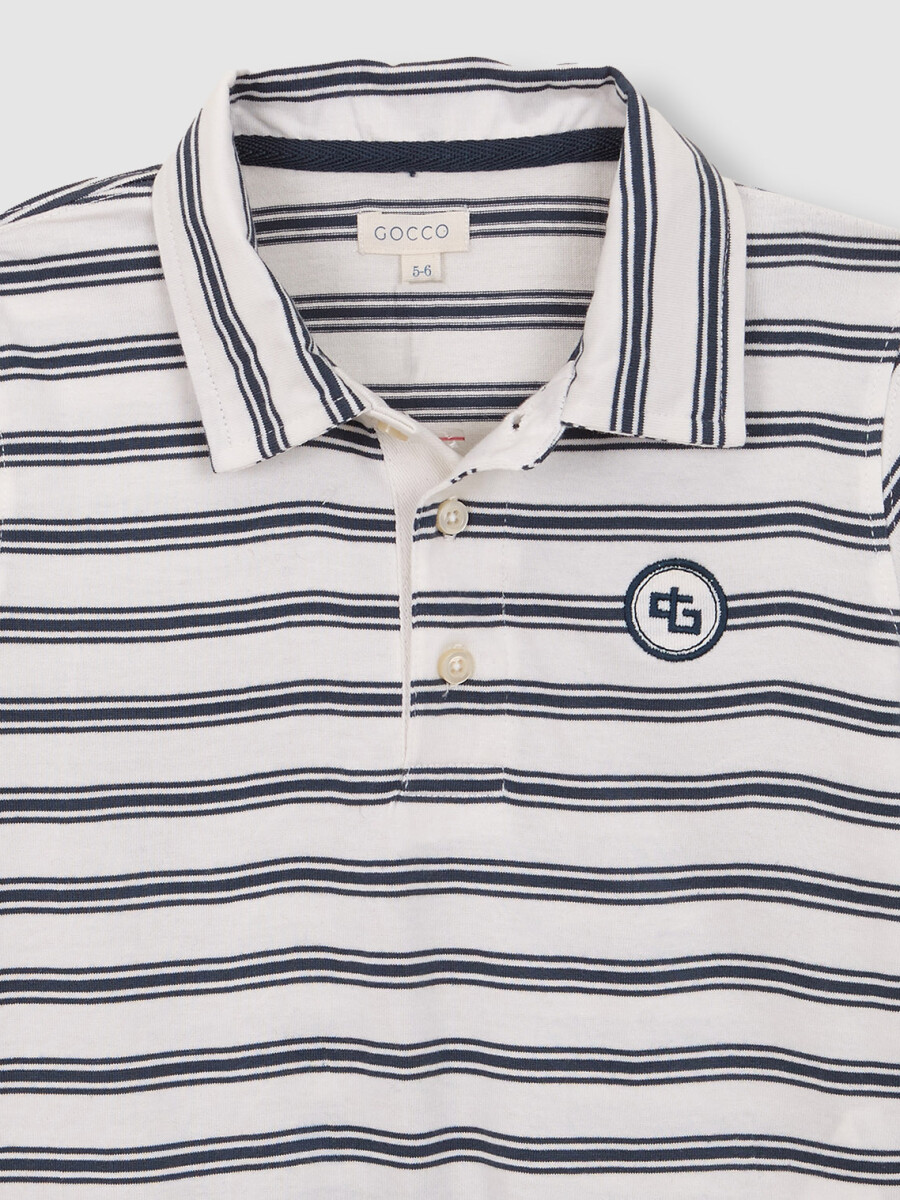 Polo Manga Corta Blanco