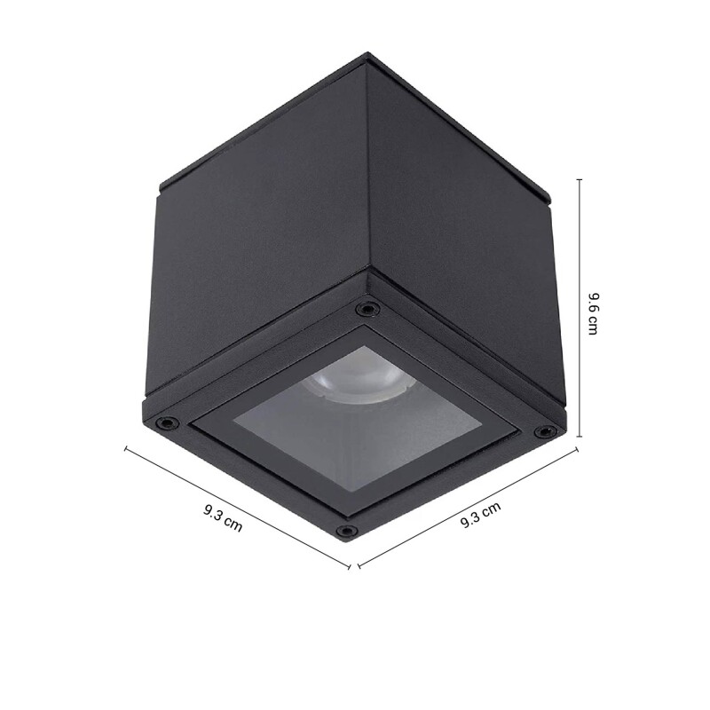 ADLAC91 Downlight Classic Cubic Negro