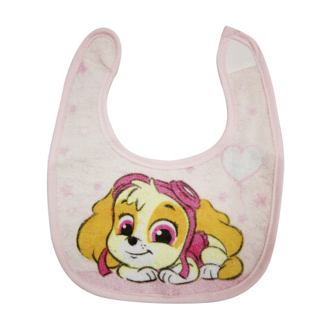 Babero para Bebés Chico Paw Patrol 21 x 18 cm ROSA