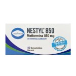 NESTYL 850 MG. CJ X 40 COMP. única