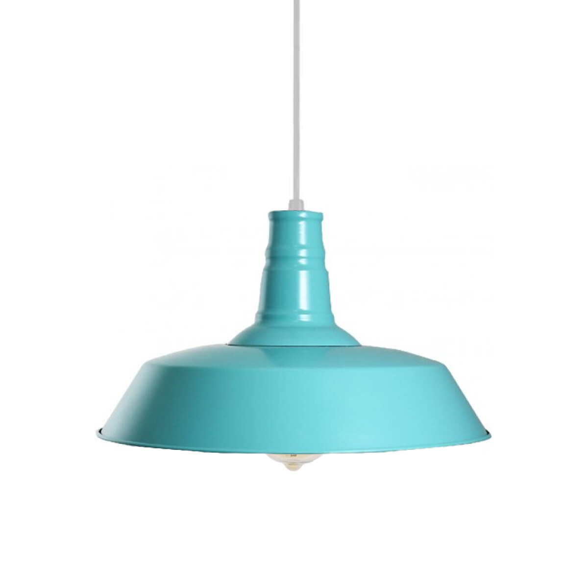 Lámpara de techo Colgante Vintage Bell Celeste 