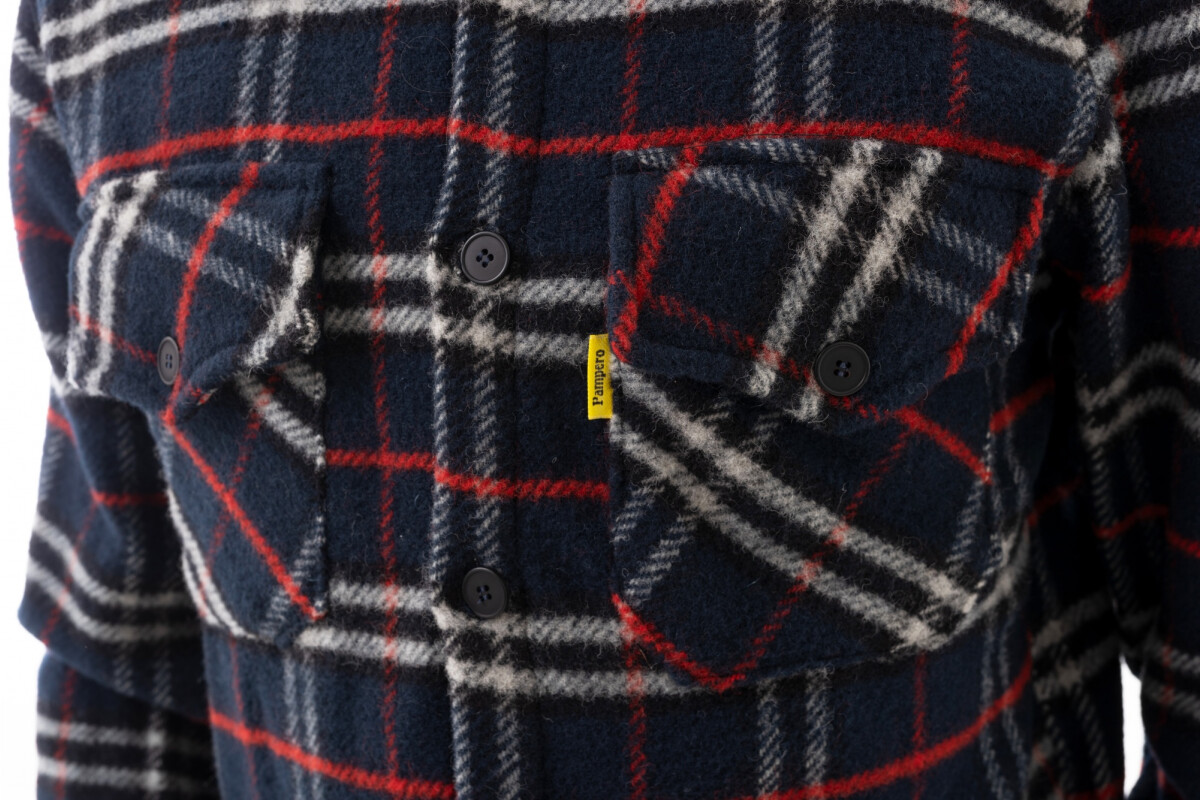 CAMISA LEÑADORA Rojo/az/bl 22