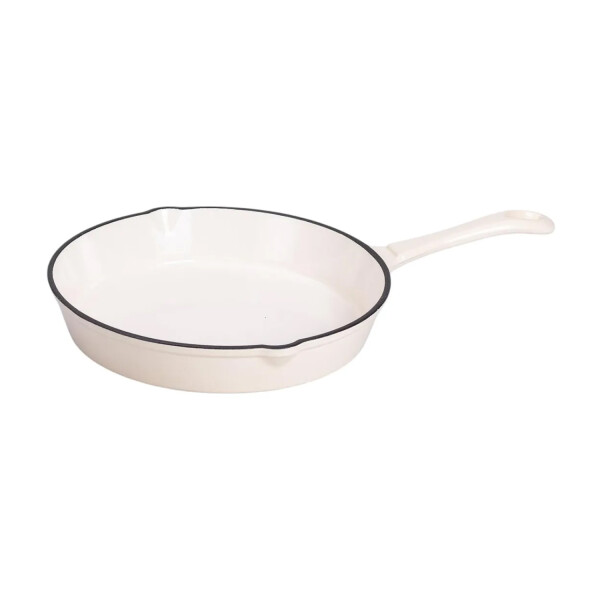 Juego Ollas Hierro Fundido Esmaltado 7 Piezas BLANCO
