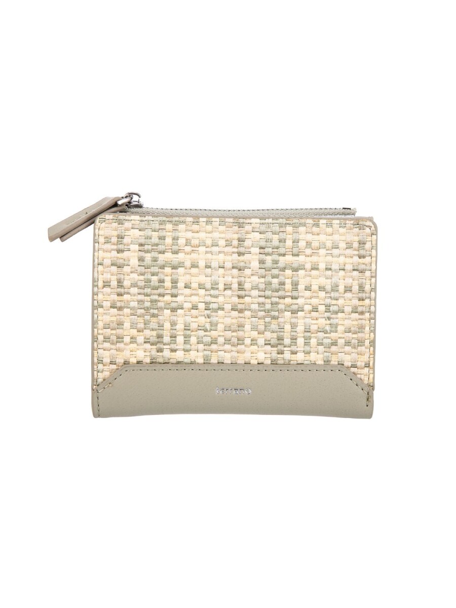 Monedero Telas - Verde 