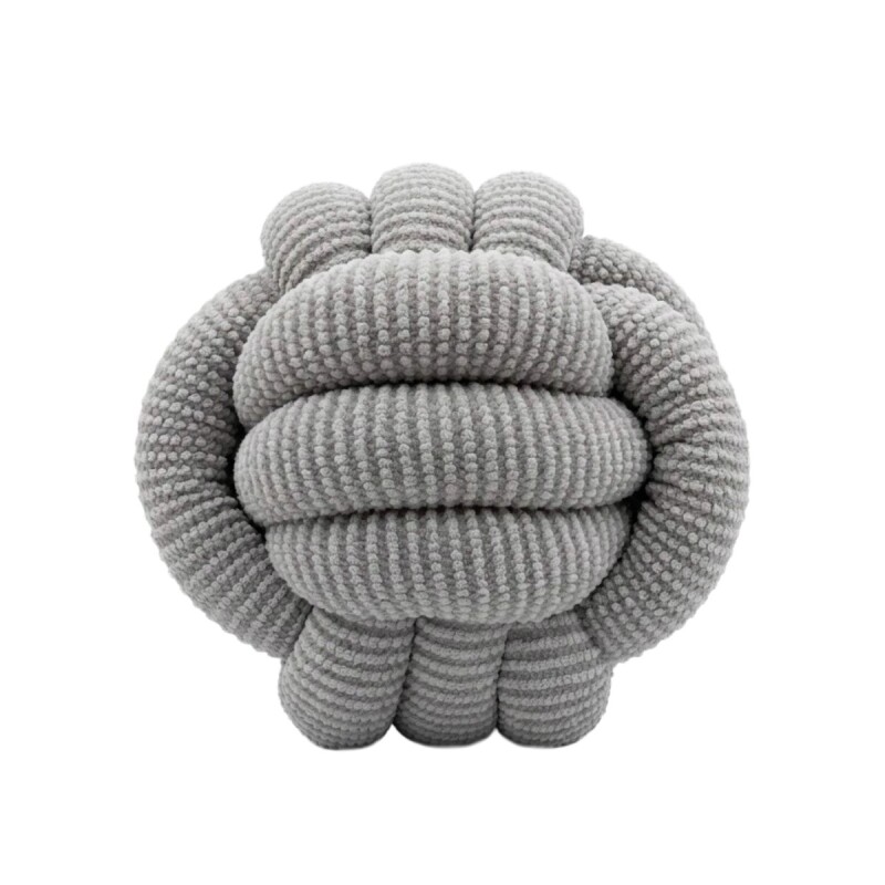 COJIN NUDO GRIS 27CM Unica