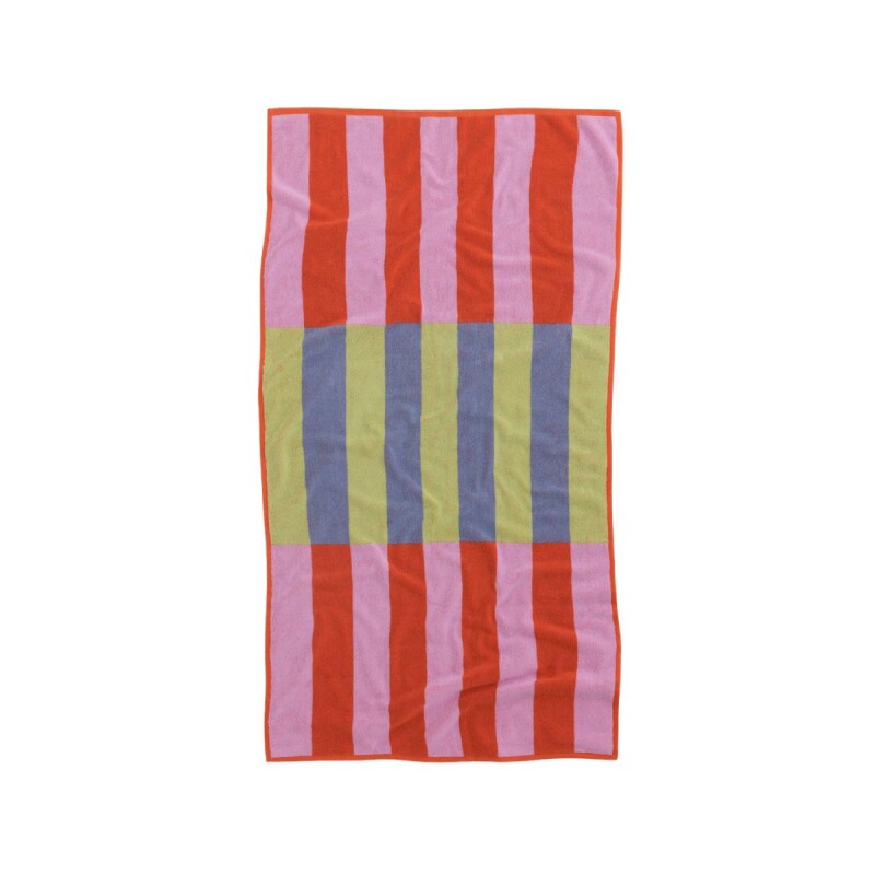 Toallón De Baño 100% algodón orgánico 152x76 Cm Pool Stripe