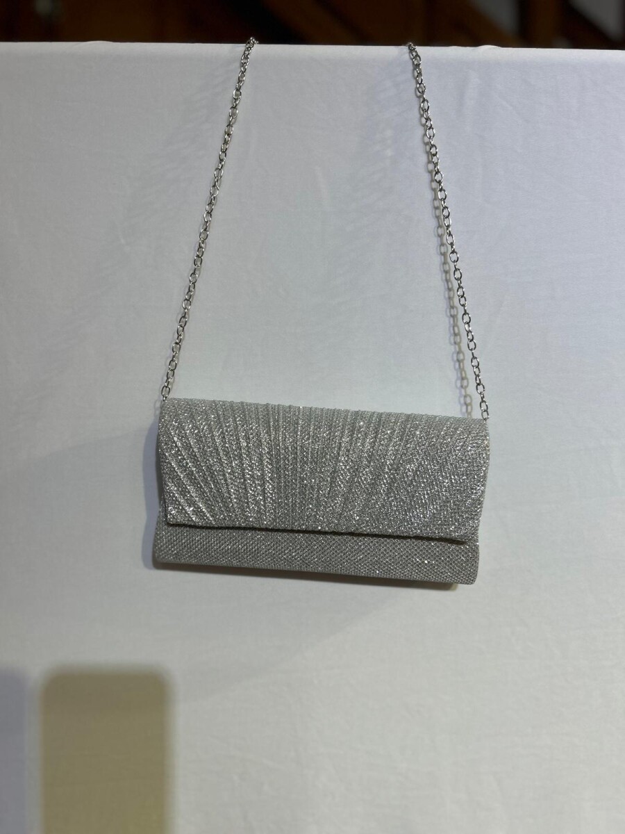 CARTERA KATIA - Plateado 