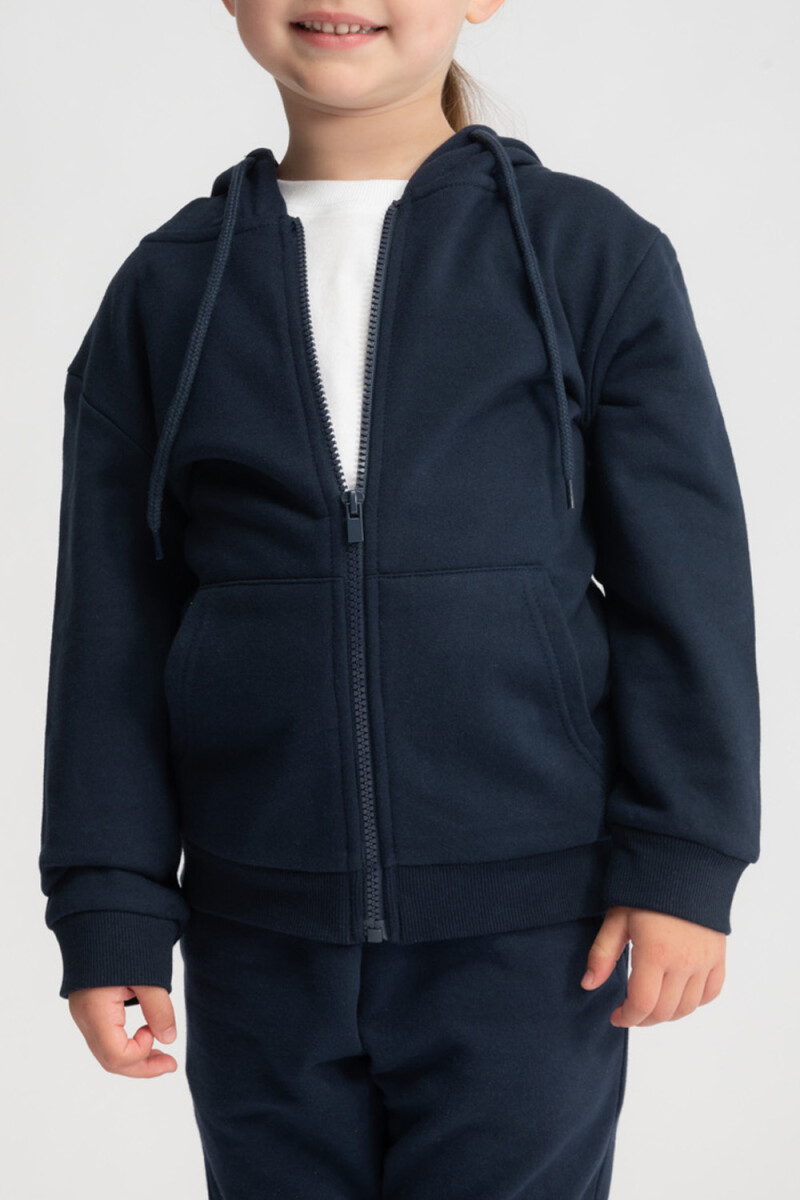 Campera deportiva - Azul 
