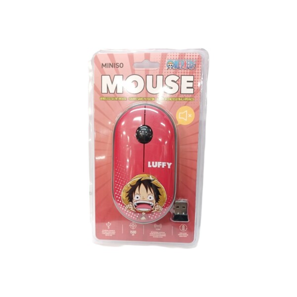 Mouse inalámbrico One piece Luffy