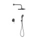 Griferia Ducha Embutir Con Transf. En Gris Grafito - Serie Signature GRAFITO-GUNMETAL