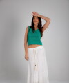 Pollera Isabella blanca