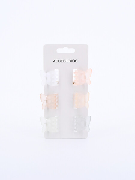 PINZAS PACK x 6 MULTICOLOR