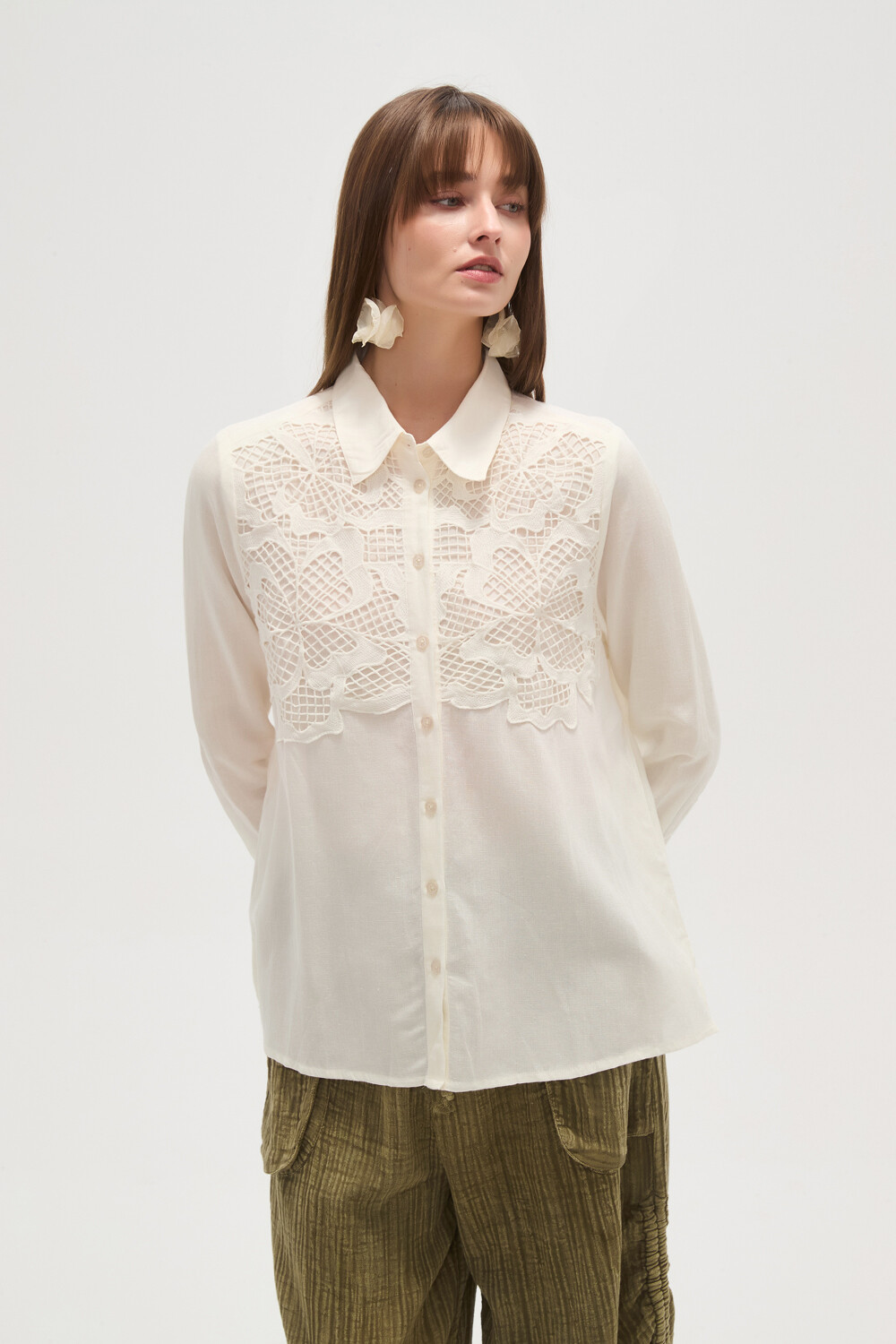 Camisa Jayas Marfil / Off White