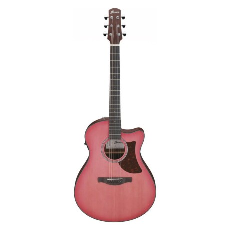 Guitarra Electro Acustica Ibanez Aam50cecro Red Burst Open Pore Guitarra Electro Acustica Ibanez Aam50cecro Red Burst Open Pore