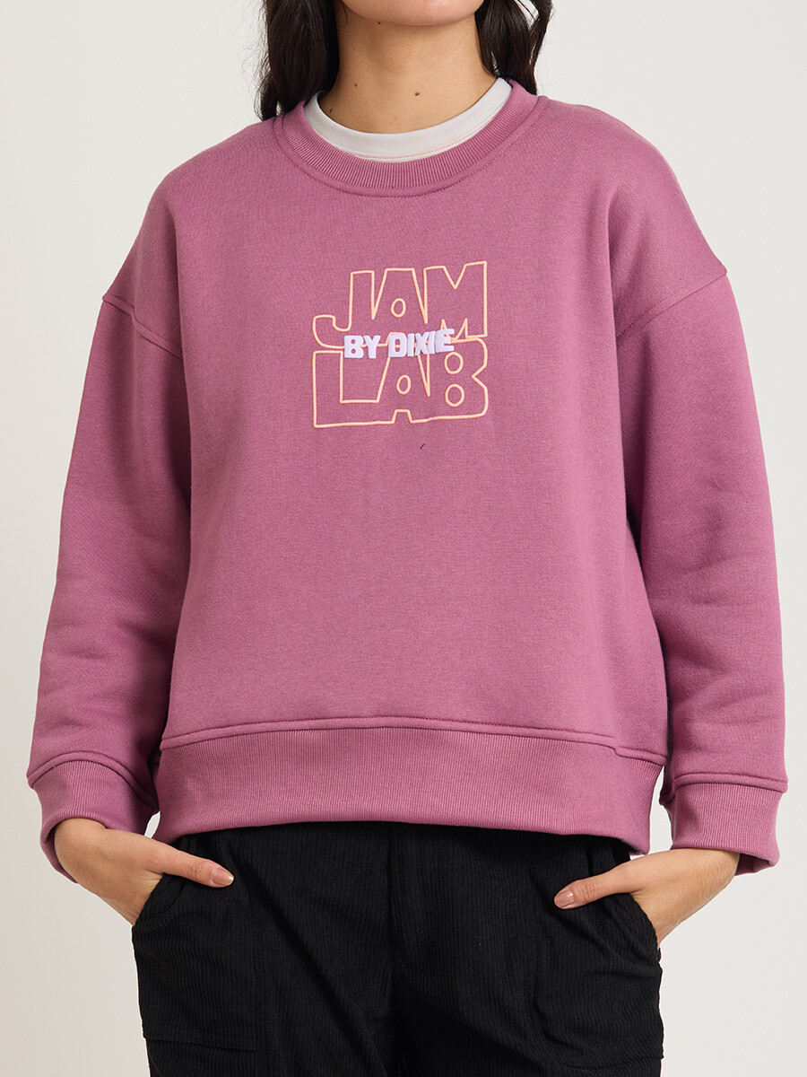 SWEATER JAMINA DIXIE - Malva 