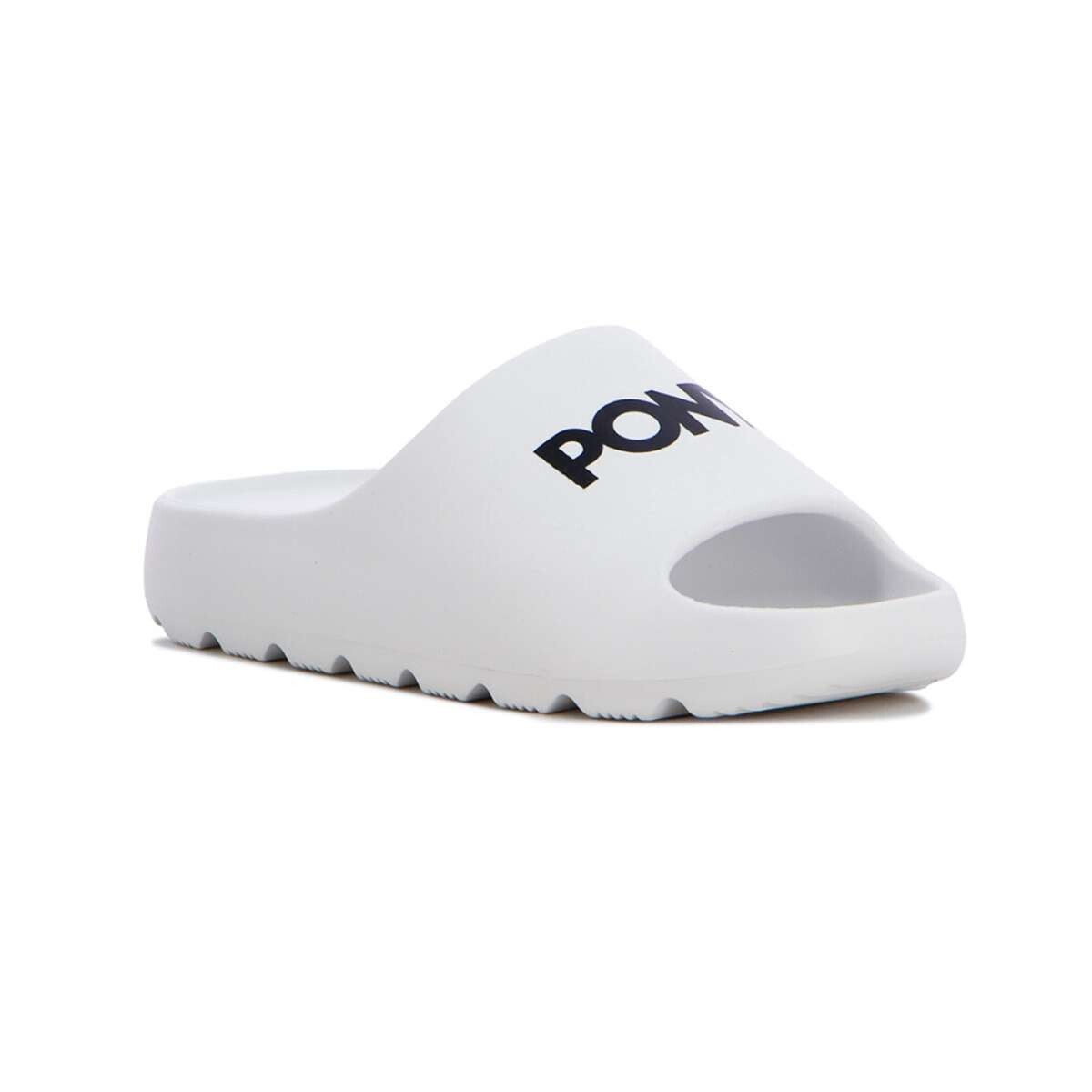 Pony Sandalia Para Mujer - Blanco-Negro 