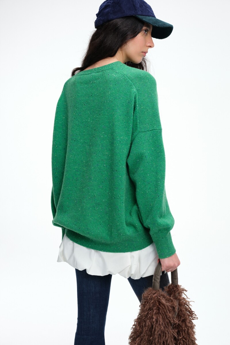 SWEATER CREW Verde