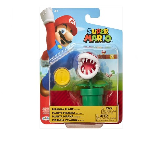 Figura Nintendo Super Mario Planta Piraña 001