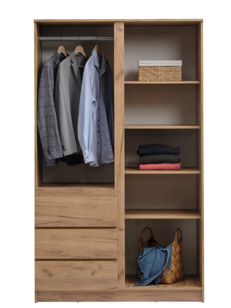 Armario LIMFJORDEN 120x200 color roble nat Armario LIMFJORDEN 120x200 color roble nat