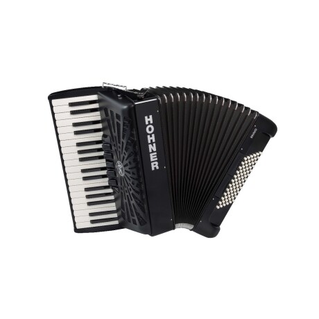 Acordeon Hohner Bravo Iii 72 Bajos Negro Con Estuche Acordeon Hohner Bravo Iii 72 Bajos Negro Con Estuche