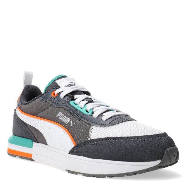 Championes de Hombre Puma Urbano R22 Blanco - Gris - Anaranjado