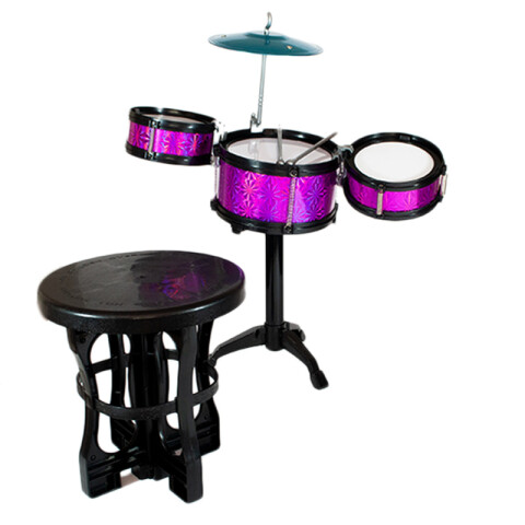 Bateria Musical 2 colores 26.5*14.3*19.4CM Bateria Musical 2 Colores 26.5*14.3*19.4cm