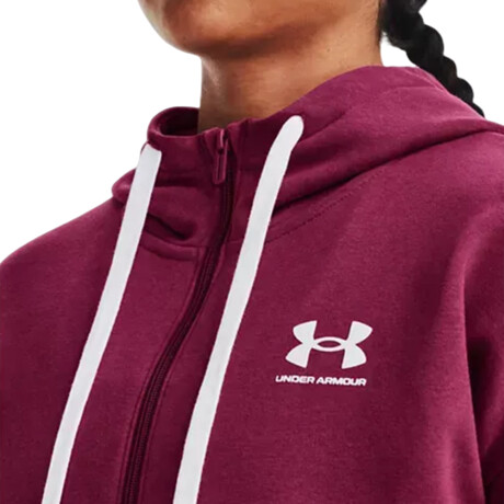 CAMPERA UNDER ARMOUR CASCO HOODIE Bordeux