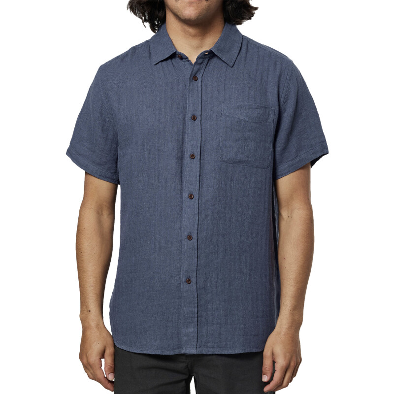 Camisa Katin Alan Solid Shirt Azul Camisa Katin Alan Solid Shirt Azul