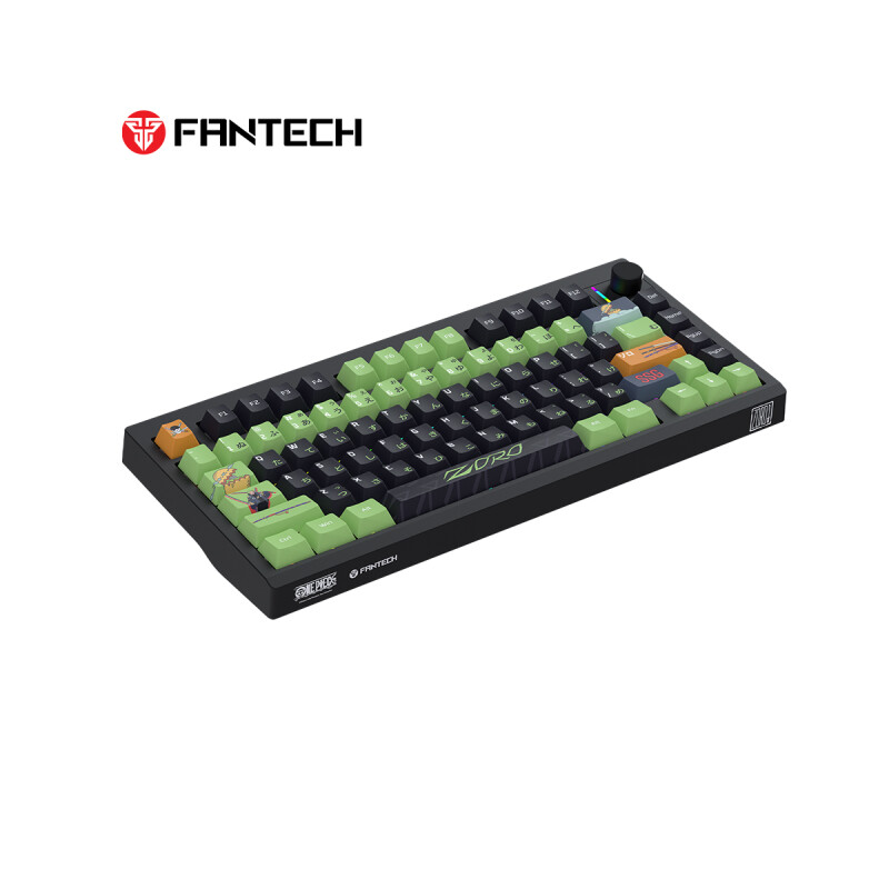 Teclado Gamer Fantech MK921 Zoro One Piece Switch White Teclado Gamer Fantech MK921 Zoro One Piece Switch White