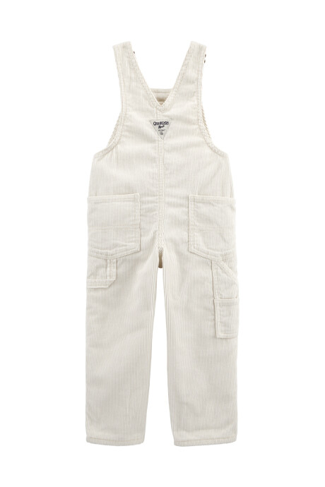 Enterito de pana. Talles 2-5T Sin color