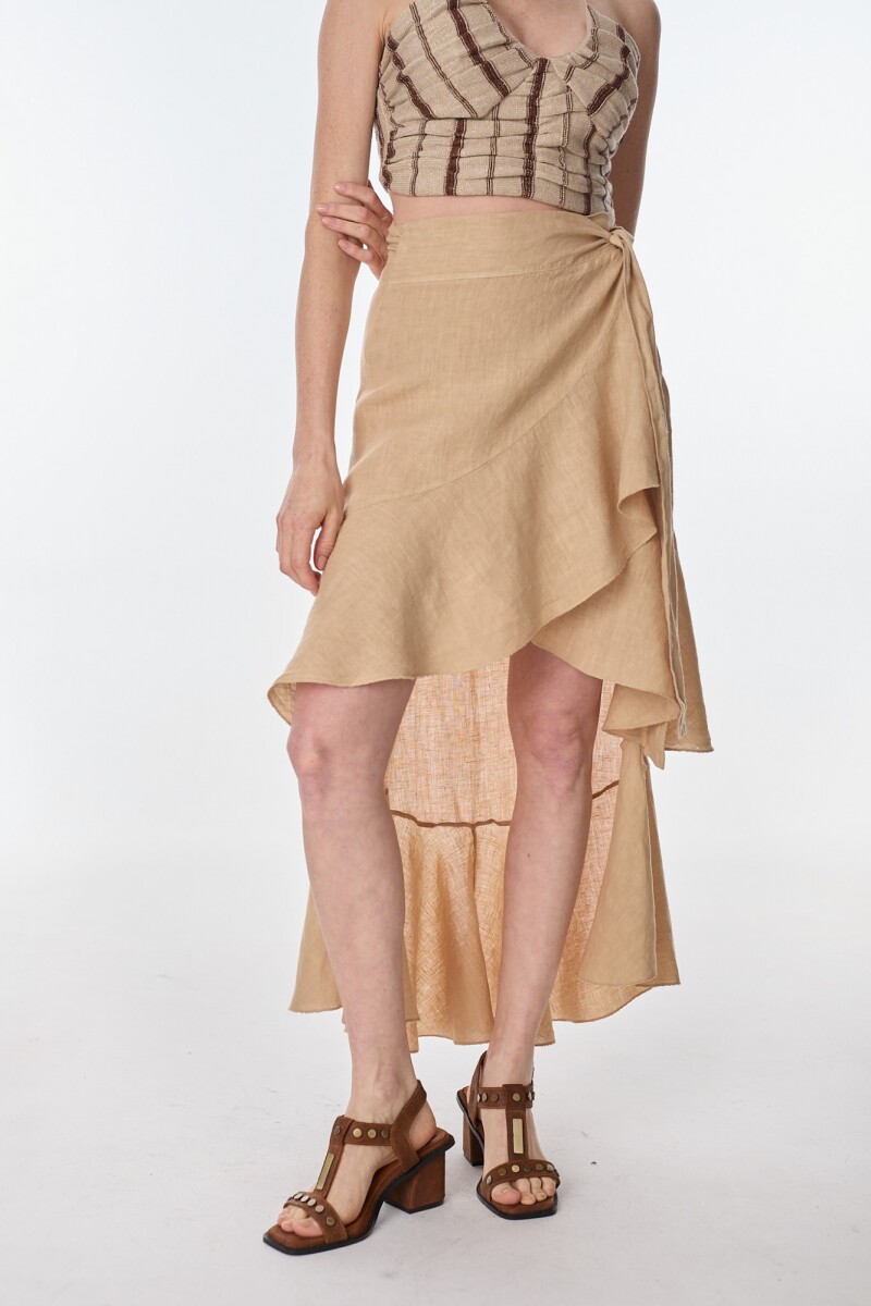 Falda San Sebastian Beige