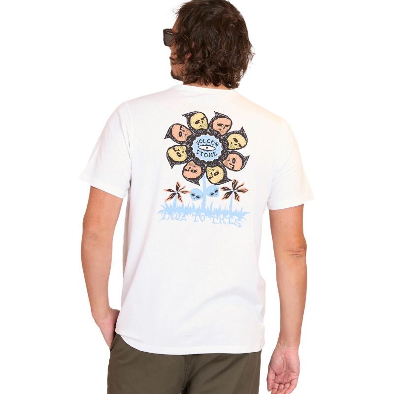 Remera Volcom Flower Budz - Blanco Remera Volcom Flower Budz - Blanco