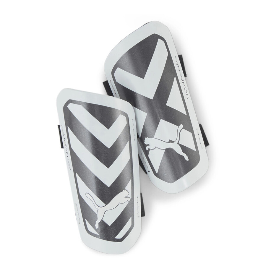 Canilleras Puma Ultra Light Blanco - Negro