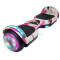 Skate Patineta Eléctrica 6.5" Con Música + Luces Led ROSA