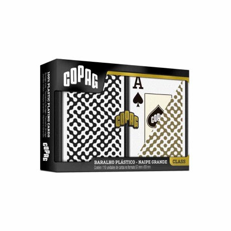 Pack De Cartas De Poker Copag Class 91678 Universo Binario 001