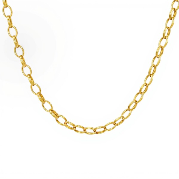 Cadena oro Oval Monet -Oro bajo -Sin Piedra-CD8016 sinpiedra
