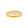 Anillo fino-Oro bajo-Piedra circonia-AN8032 conpiedra