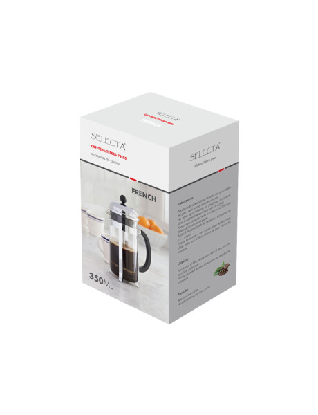 CAFETERA/TETERA FRENCH 350ML ACERO INOXIDABLE CAFETERA/TETERA FRENCH 350ML ACERO INOXIDABLE