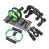 Kit Verde Ejercicio Rueda Abdominal + Banda de Resistencia + Soga para Saltar + Barras de Push up + Hand Grip de Regalo FIT001 Kit Verde Ejercicio Rueda Abdominal + Banda de Resistencia + Soga para Saltar + Barras de Push up + Hand Grip de Regalo FIT001