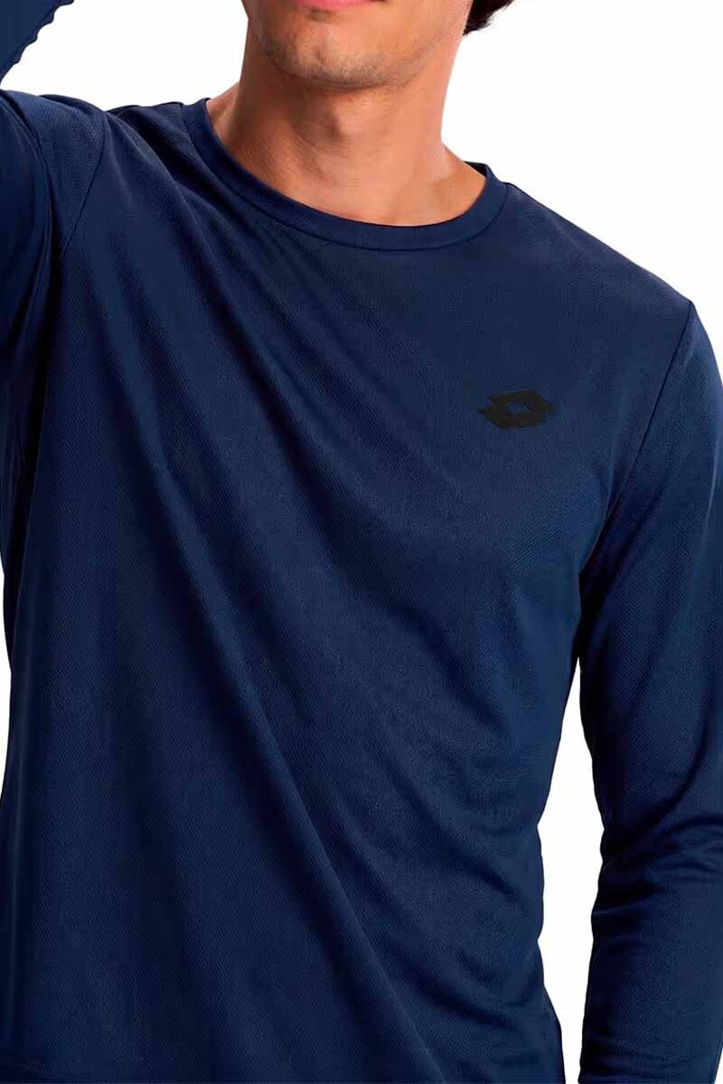 REMERA LOTTO MANGA LARGA LOR-FABIAN Azul