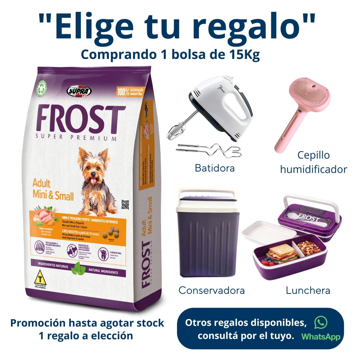 Frost Adulto Raza Pequeña 15 Kg 