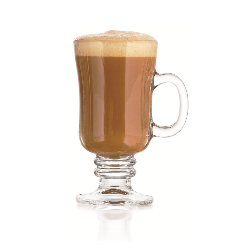 Taza de Vidrio Irish Coffee 251 ml con Asa y Pie MUG IRISH COFFE 251ML CRISA