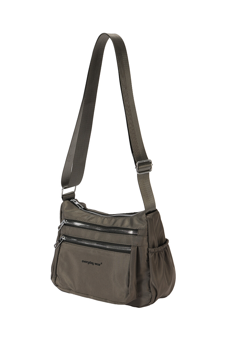 Bandolera Cargo Gris Oscuro