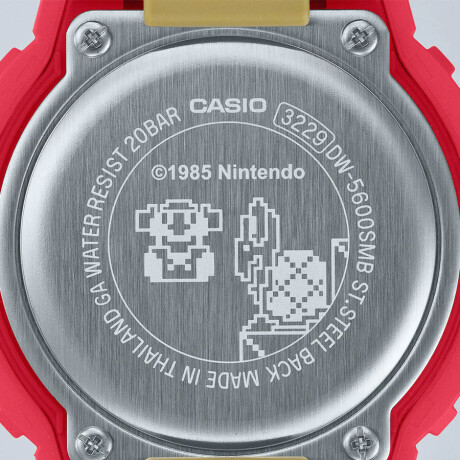 Reloj G-Shock de Super Mario Bros • Casio Reloj G-Shock de Super Mario Bros • Casio