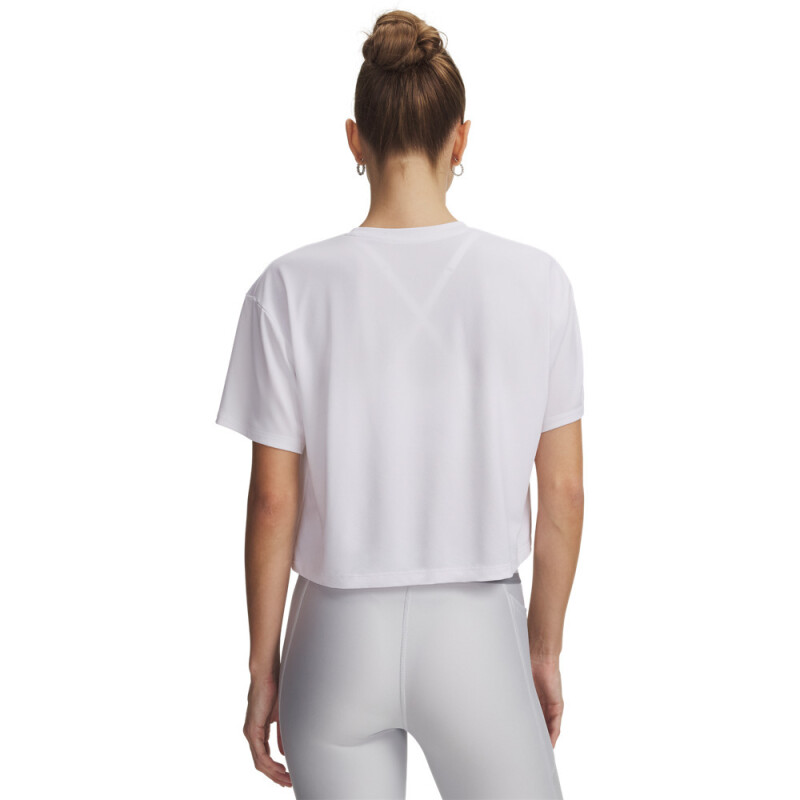 Tech Branded Crop SS-WHT WHT-100