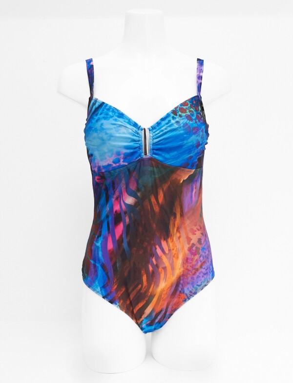 Malla Con Aplique MULTI/AZUL