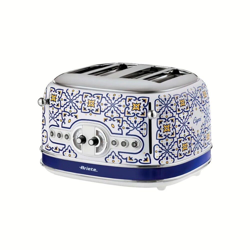 Tostadora Capri - 4 Panes - Estilo Mediterráneo - Ariete Tostadora Capri - 4 Panes - Estilo Mediterráneo - Ariete