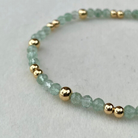 Pulsera PALI, Goldfilled con piedras naturales Pulsera PALI, Goldfilled con piedras naturales